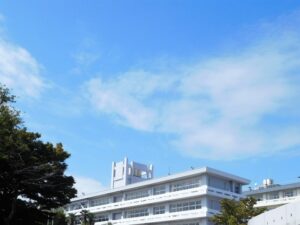 岐阜県立恵那南高校（恵那市明智町）で出前授業